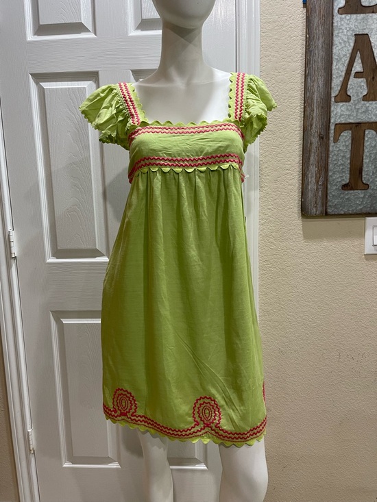 j. marie Dresses & Skirts - J Marie "Hailey" Lime Green and Pink Colorway Size Small NWT